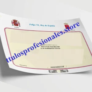 comprar título bachillerato