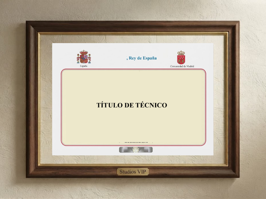 Réplica de título fp en Madrid